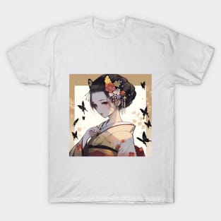 Lady Geisha Anime T-Shirt